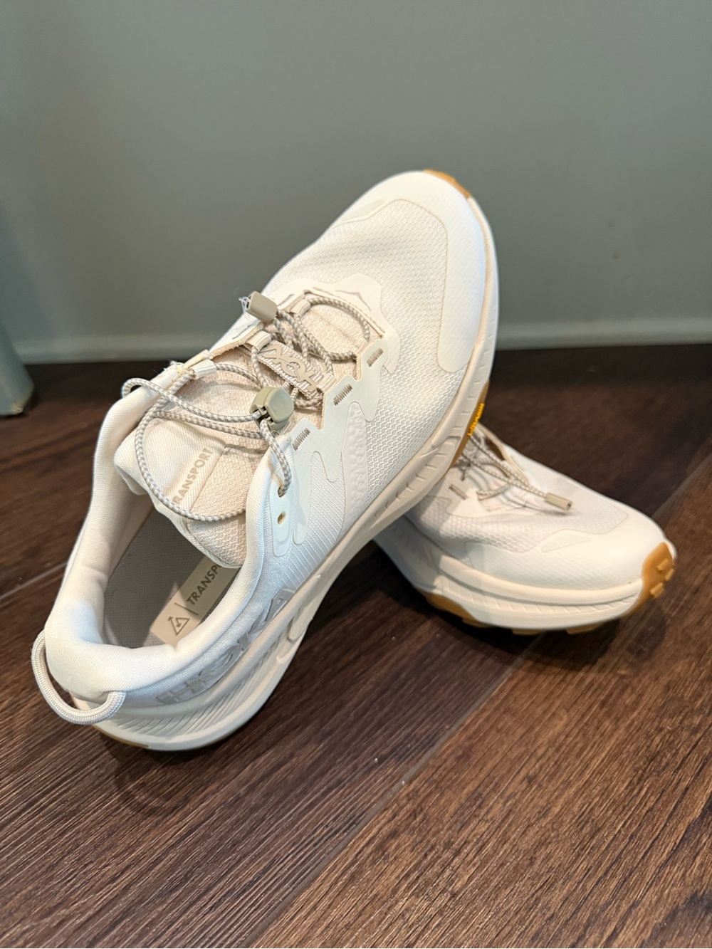 HOKA Transport Eggnog Sneakers Size 7